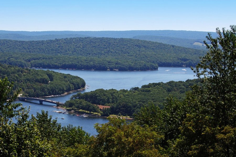Deep Creek Lake scenic view